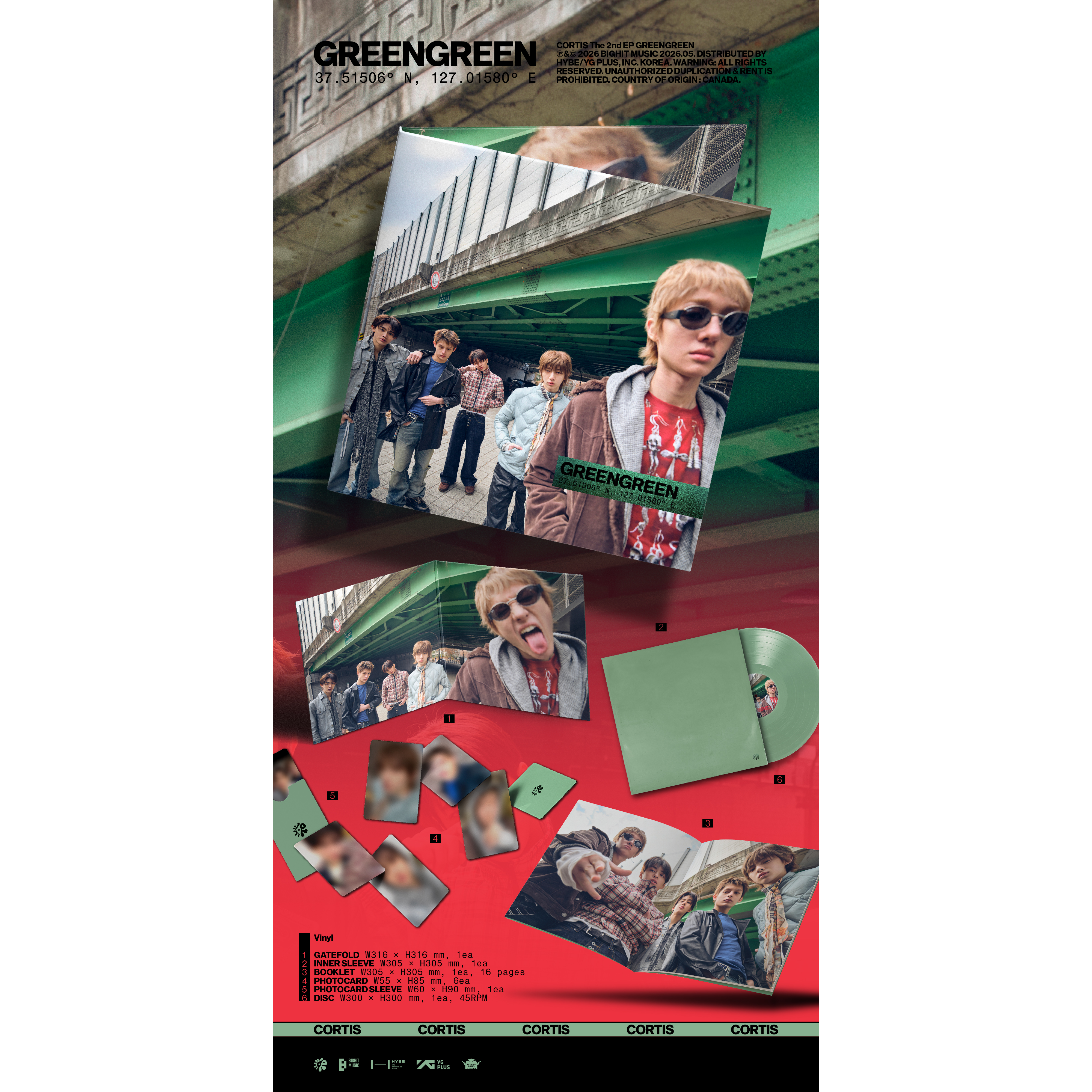GREENGREEN (Vinyl) Packshot