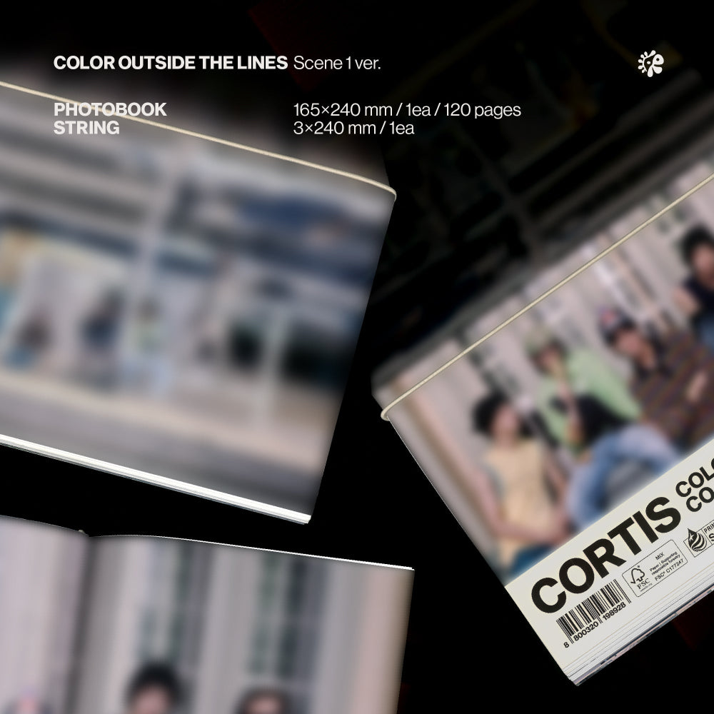 COLOR OUTSIDE THE LINES (Scene 1 ver.) (Signed) Photobook String