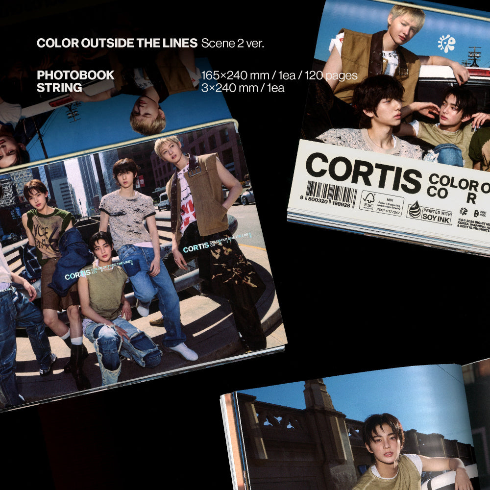 COLOR OUTSIDE THE LINES (Scene 2 ver.) - CORTIS OFFICIAL STORE