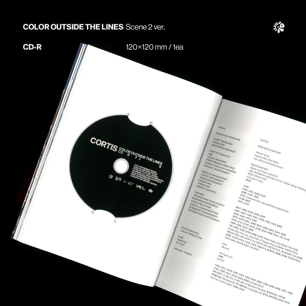 COLOR OUTSIDE THE LINES (Scene 2 ver.) - CORTIS OFFICIAL STORE