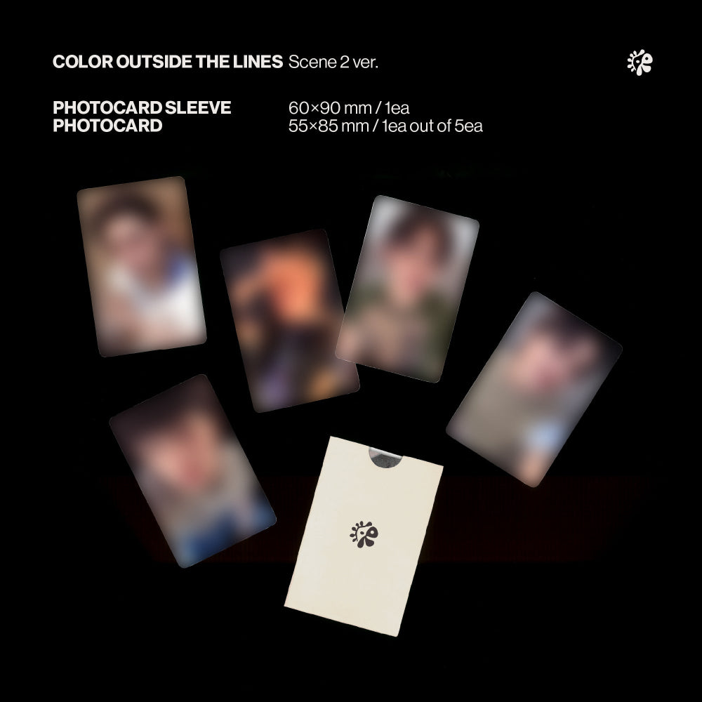 CORTIS COLOR OUTSIDE ジュフン THE LINES トレカ COLOR OUTSIDE THE LINES (Scene 2 ver.) - CORTIS OFFICIAL STORE