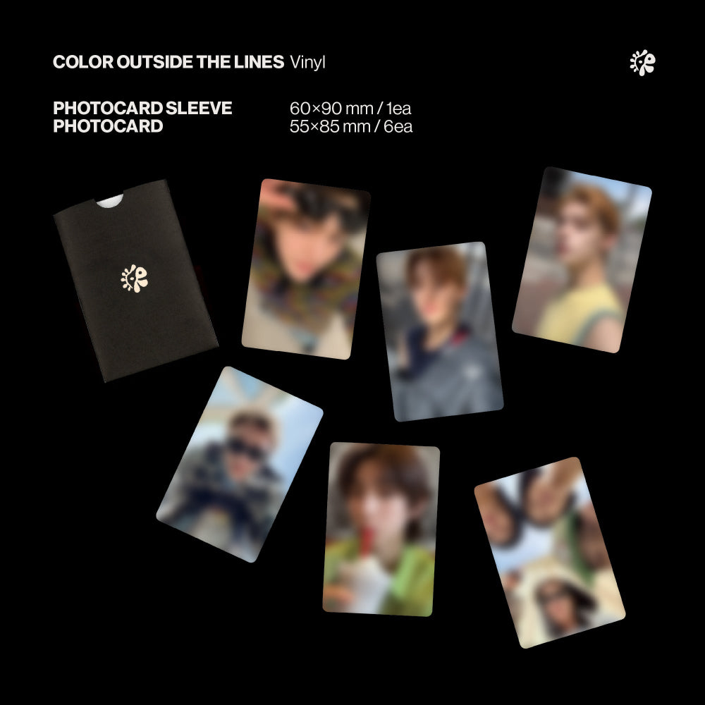 cortis　トレカ　未開封27　color outside the lines COLOR OUTSIDE THE LINES (Vinyl) - CORTIS OFFICIAL STORE