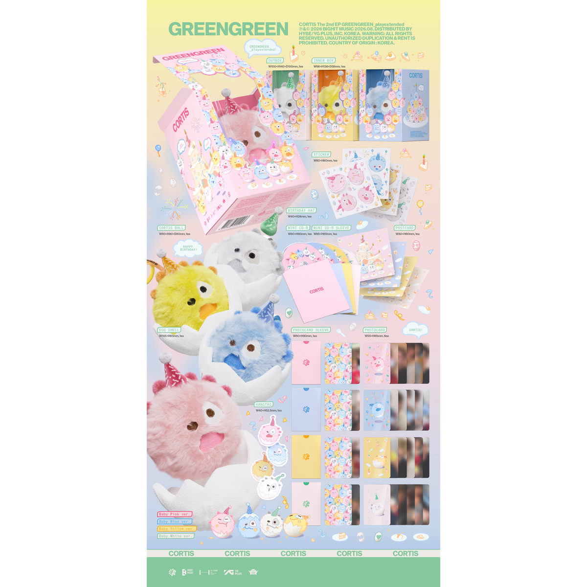 GREENGREEN_playextended (CORTIS Ball Baby Pink ver.) - CORTIS GREENGREEN_playextended (CORTIS Ball Baby Pink ver.) - CORTIS