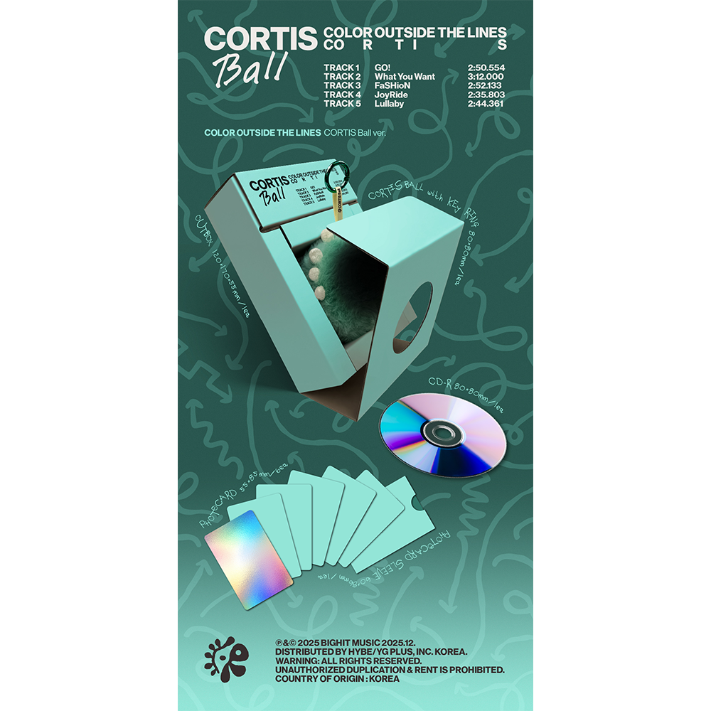 COLOR OUTSIDE THE LINES (CORTIS Ball ver.) Packshot